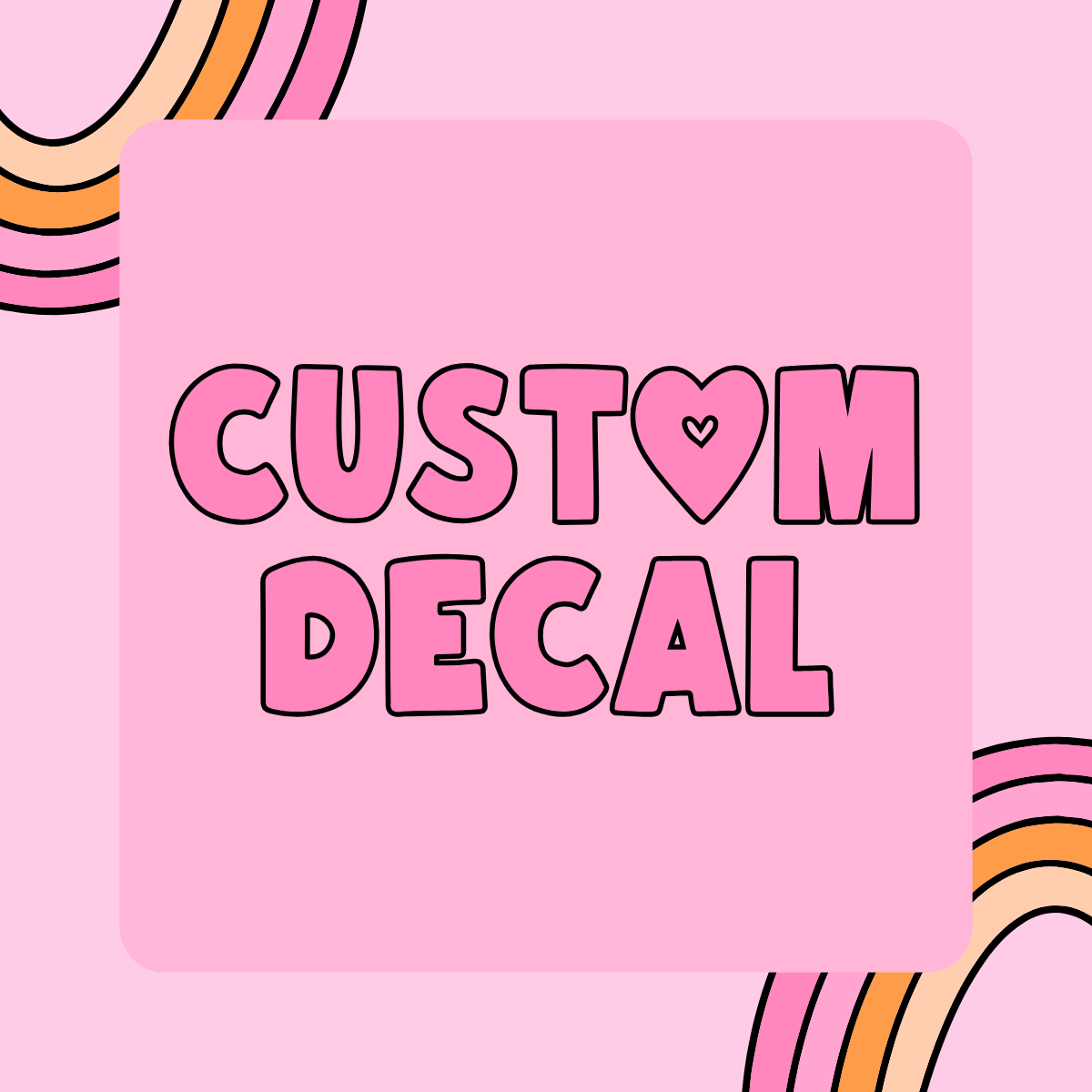 Custom Designed Decal