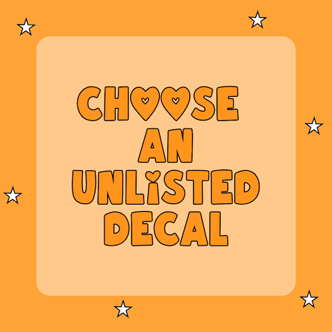 Choose an Unlisted Decal